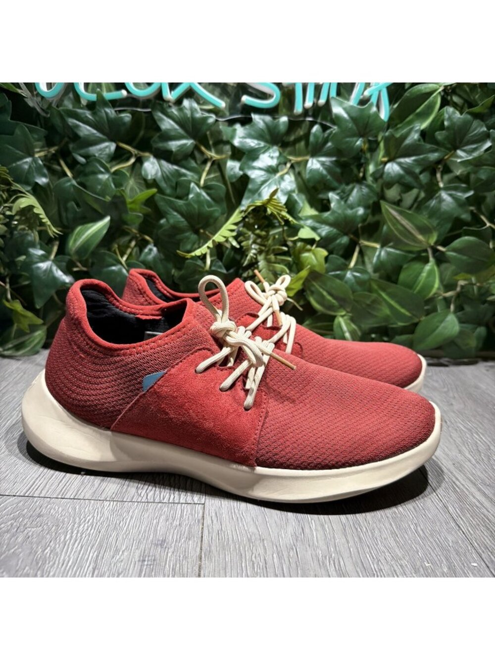 Vessi Everyday Classic Women's Size 10 Red Waterproof Travel Running Shoes